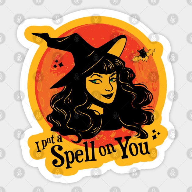 I Put a Spell on You Sticker by Epic Færytales